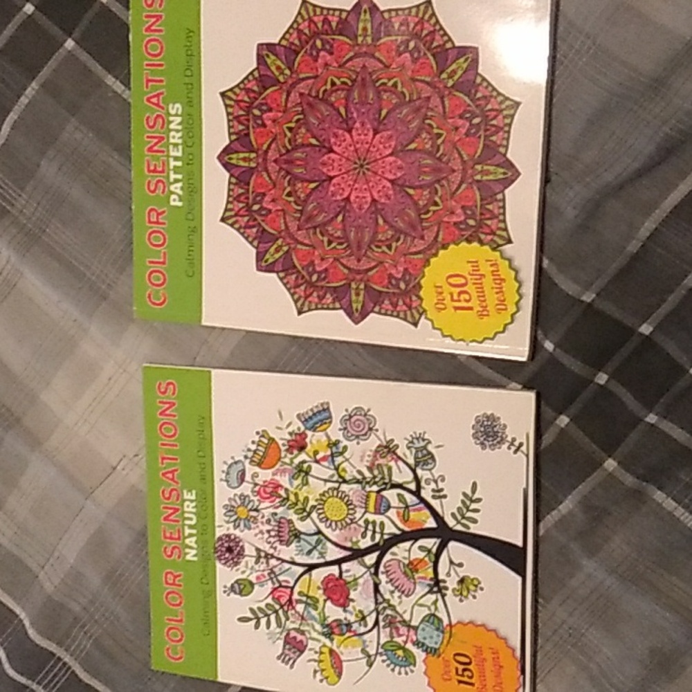 Adult Coloring Books (2 Set)